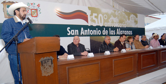 Celebran el 150 aniversario de la fundación de San Antonio de las Alazanas