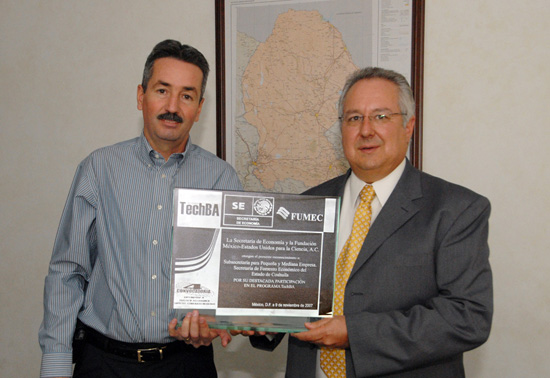 Por su gestoría para consolidar crecimiento de pymes, Coahuila recibe reconocimiento nacional