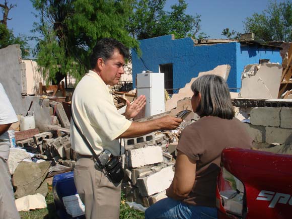 Sobreviví a la inundación y al tornado: Octavio Rábago Rodríguez