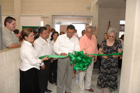 Inauguración de Biblioteca Pública Municipal en Ejido Piedras Negras