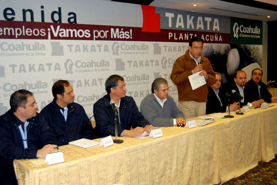 Tendrá Acuña mil 500 empleos con instalación de nueva planta de la empresa Takata