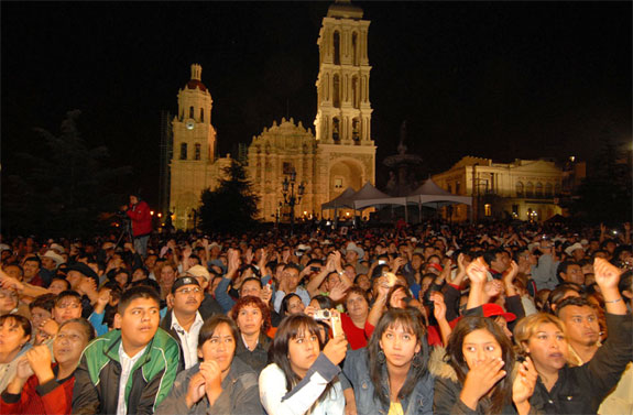 Inicia con éxito el Festival Artístico Coahuila 2008, con la presentación de los Tigres del Norte