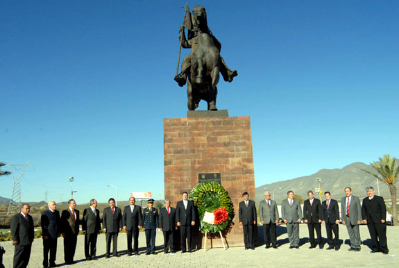 Preside el gobernador Humberto Moreira celebración del 98 Aniversario de la Revolución Mexicana
