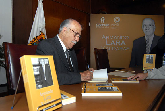 Presentan libro sobre el Doctor Armando Lara, como parte de la colección de Libros Nuestra Gente