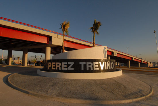 Entregan a la gente de Saltillo un puente vehicular más: el de Lea y Pérez Treviño