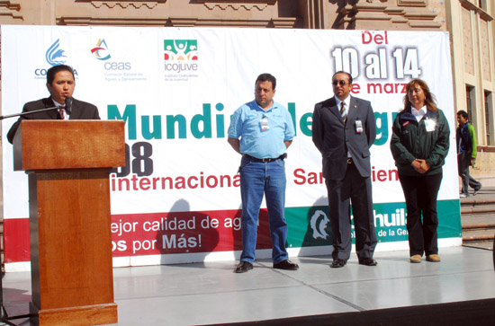 El gobierno de Coahuila inicia la conmemoración del "Día Mundial del Agua"