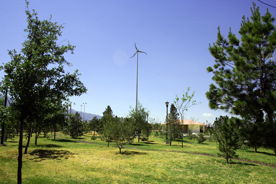El gran bosque urbano de Saltillo, ejemplo del aprovechamiento de la energia alternativa