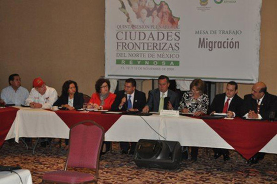 Asiste alcalde Raúl Vela a la Quinta Sesión Plenaria de Ciudades Fronterizas del Norte de México 