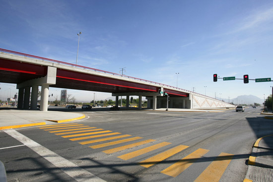 Con el Sistema Vial Fundadores en Saltillo, el tráfico ahora es más ágil y seguro 