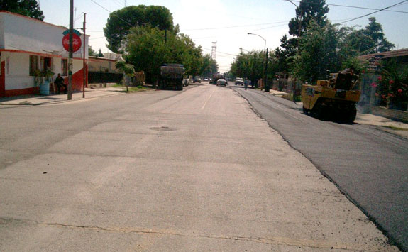 Calles de Allende y Nava se transformaron gracias al reciclado de pavimento