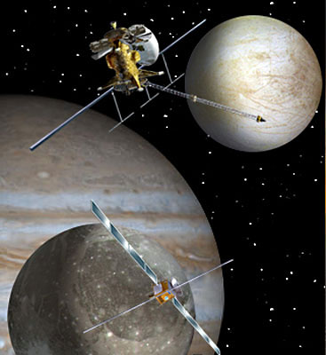 Misión ESA/NASA al sistema de Júpiter [Créd: NASA/ESA]