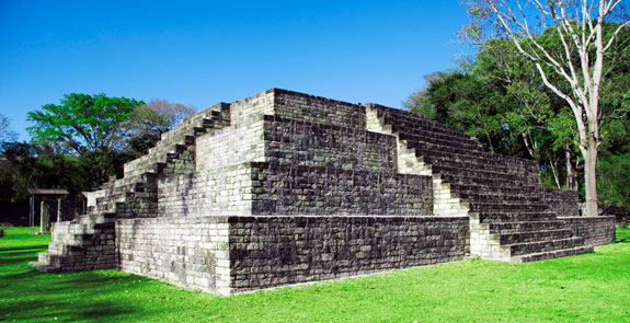 Pirámide de Copán, en Honduras. [Créditos: Stock Exchange]