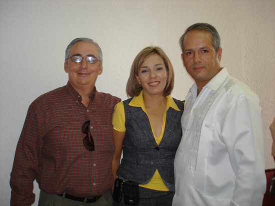 Gustavo Gonzalez, Tania Castillón, José Martín Faz
