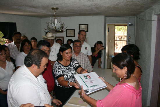 Registra el PRI a Juan Balderas como candidato a presidente municipal de Jiménez 