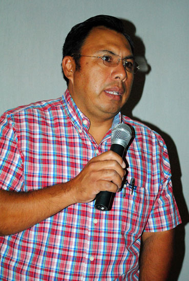 Juan Ignacio Ruiz Siller, director de transporte del municipio de Acuña.
