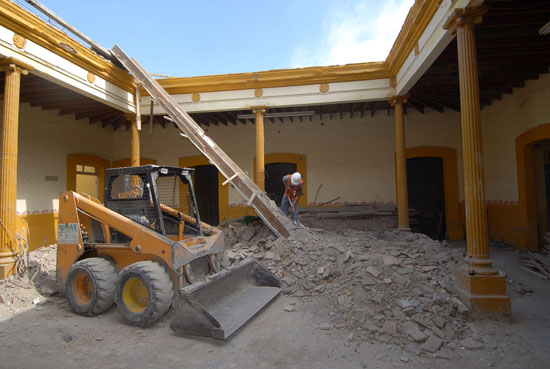 Avanza la construcción de los museos de la Charrería y de los Saraperos en Saltillo 