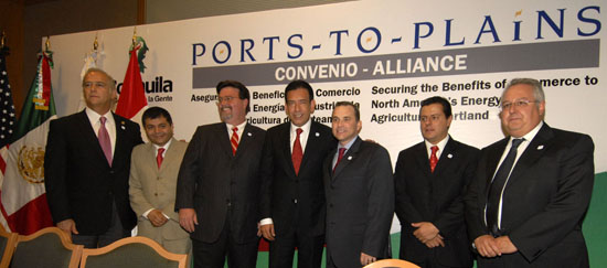 Coahuila incorporado al proyecto trasnacional Ports to Plains 