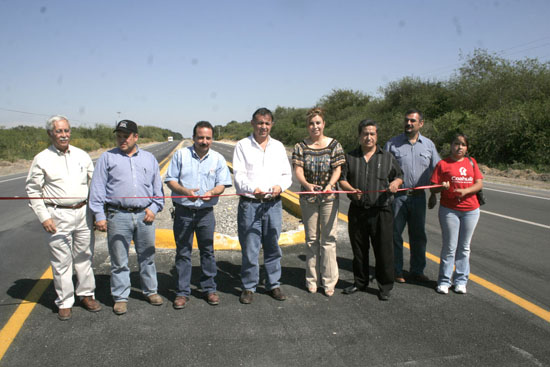 El gobierno de Humberto Moreira entrega la modernización del principal acceso a Allende 