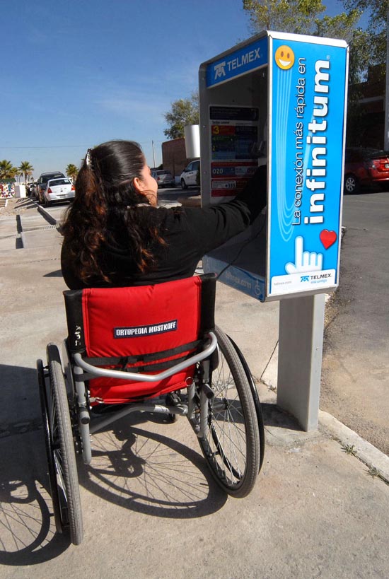 Coahuila contará con más de 100 teléfonos públicos especiales para personas con discapacidad