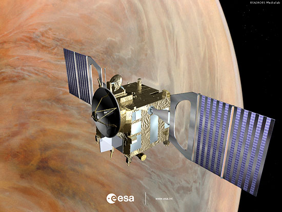 Sonda Venus Express (Foto: Cortesía ESA)