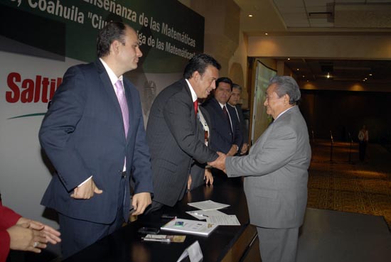 Inauguró el Gobernador Humberto Moreira el XXIII Congreso Nacional de Enseñanza de las Matemáticas