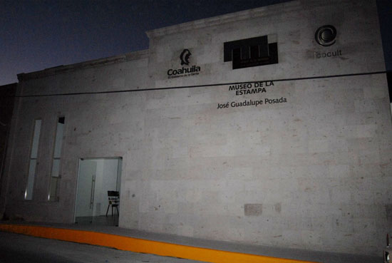 El gobernador Humberto Moreira entrega la obra física del Museo de la Estampa “José Guadalupe Posada” 