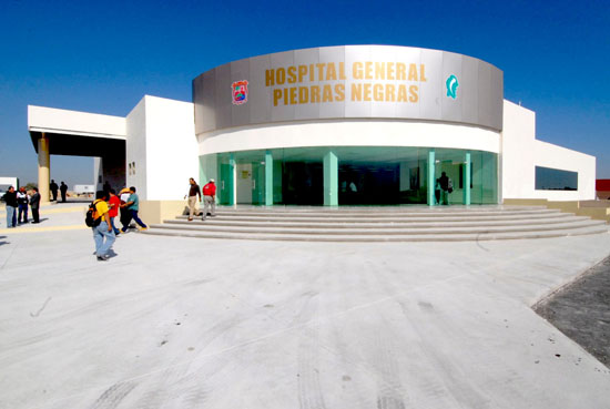 Entrega el gobernador Humberto Moreira Hospital General “Dr. Salvador Chavarría Sánchez” de Piedras Negras 