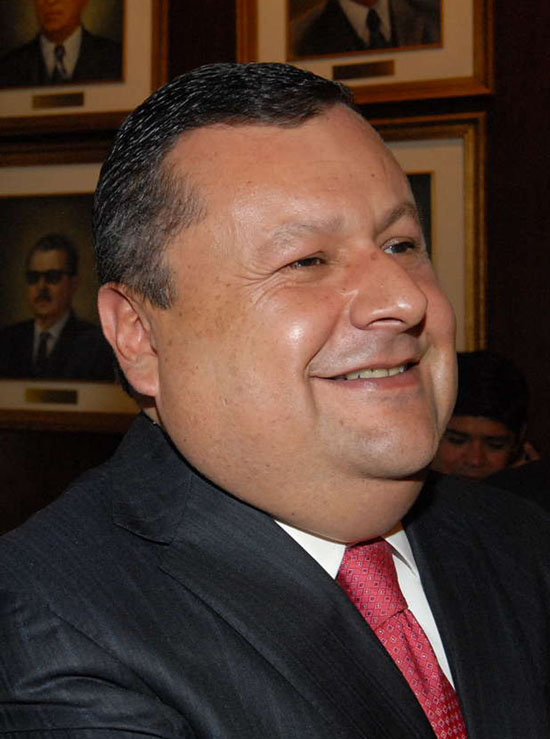 Raúl López Gutiérrez, como Secretario Técnico del Ejecutivo, último cargo de Andrés Mendoza Salas.