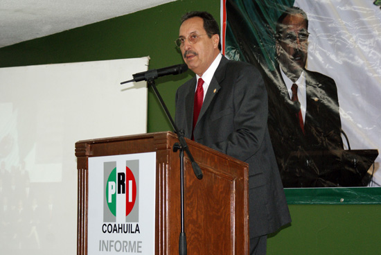 Rinde su informe legislativo el diputado local José Antonio Campos Ontiveros 