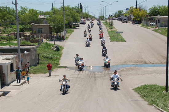 Mas de 250 motociclistas participan en eventos , alcalde Antonio Nerio declara a Nueva Rosita  hogar de los Bikers 