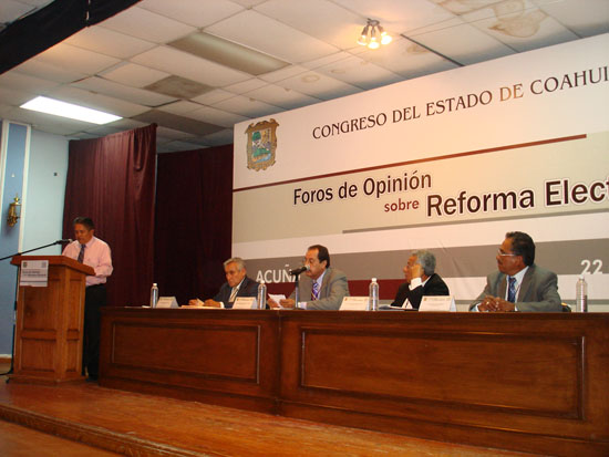 Realiza Congreso del Estado de Coahuila Foro de Consulta en Acuña 