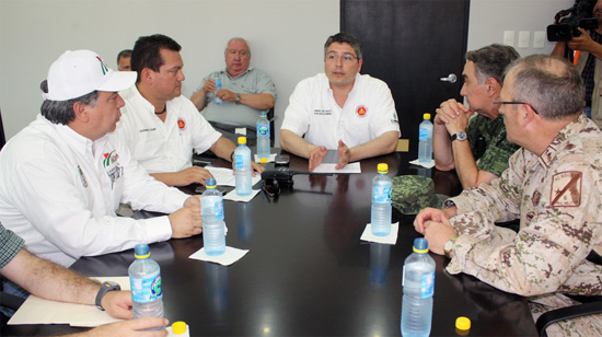 El gobierno de Humberto Moreira da puntual seguimiento a situación de emergencia en Acuña 