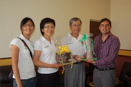 Recibe Antonio Nerio visita de Rotarios Taiwaneses 