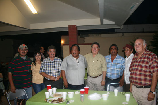 Convive Alberto Aguirre con periodistas de Acuña 