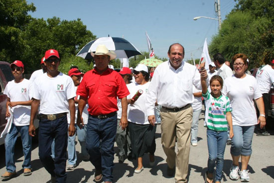 Pedirá Rubén Moreira al gobierno federal manejo responsable del agua de la presa “Don Martín”  