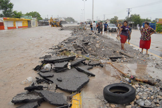 Atiende el gobierno del estado contingencia en Monclova  