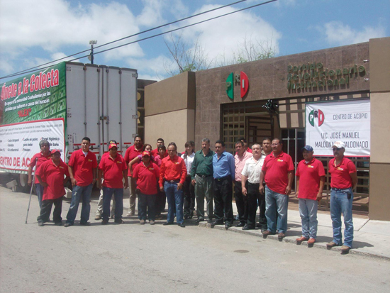 Continúan en operación centros de acopio del PRI Coahuila 
