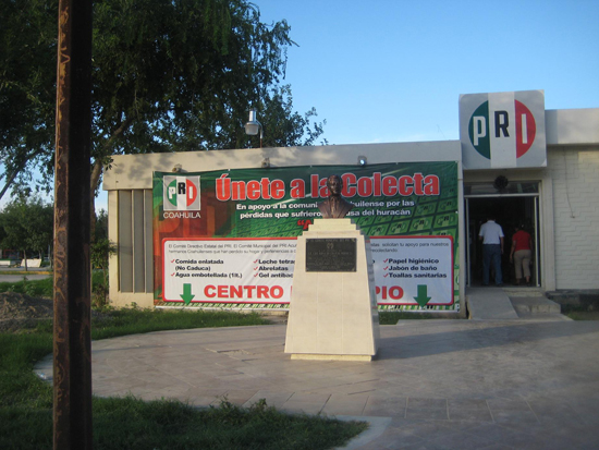 Continúan en operación centros de acopio del PRI Coahuila 