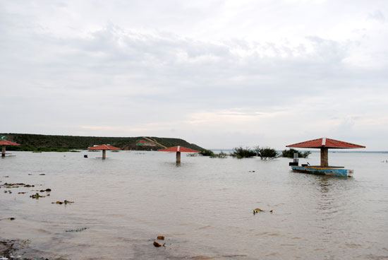 La presa La Amistad en Acuña, Coahuila, en nivel de riesgo