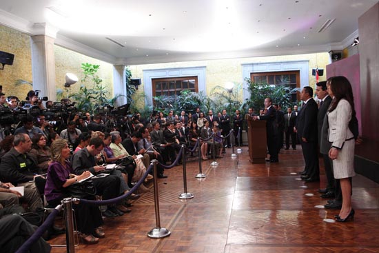 Nombra el Presidente Felipe Calderón a José Francisco Blake Mora como Secretario de Gobernación 