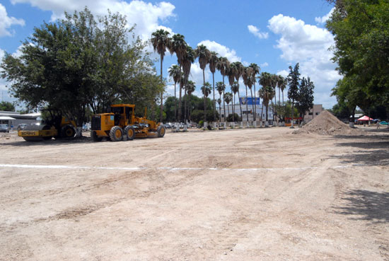 El gobierno del estado construye la Gran Plaza en Piedras Negras