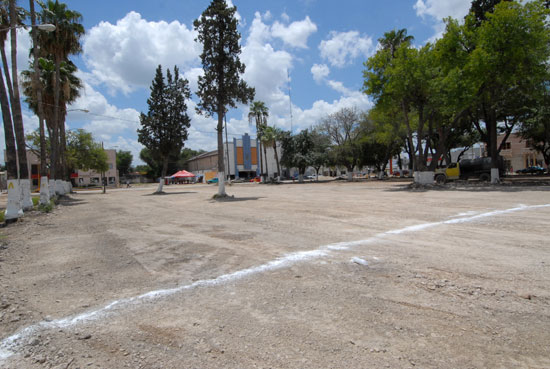 El gobierno del estado construye la Gran Plaza en Piedras Negras