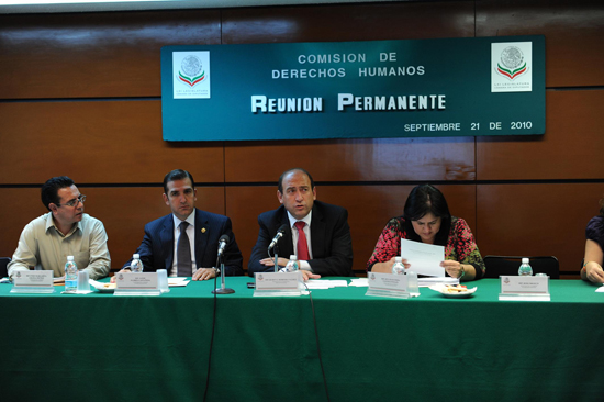 Anuncia Rubén Moreira que la Comisión de Derechos Humanos realizará foros en octubre próximo 