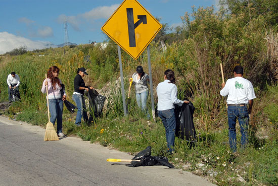 Arranca  la SEMAC, en Arteaga, la campaña “A Limpiar el Mundo, A Limpiar Coahuila” 