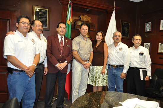 Coordinan proyectos de trabajo Club Rotario y municipio 