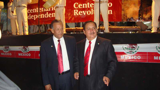 Diputado Jesús Contreras y Subsecretario Sigfrido Macías