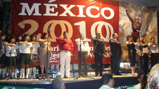 Diputado Jesús Contreras Pacheco festeja Bicentenario en ejido Coyote