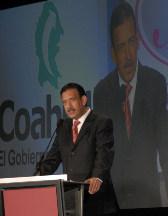el gobernador Humberto Moreira