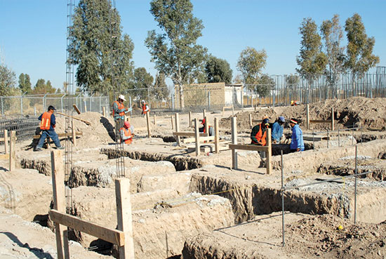 Avanza la construcción del Bosque Urbano de Torreón