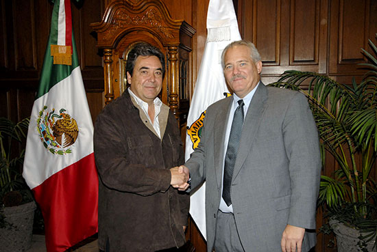 El cónsul general de Estados Unidos en Monterrey encabeza visita de cortesía al gobernador Jorge Torres